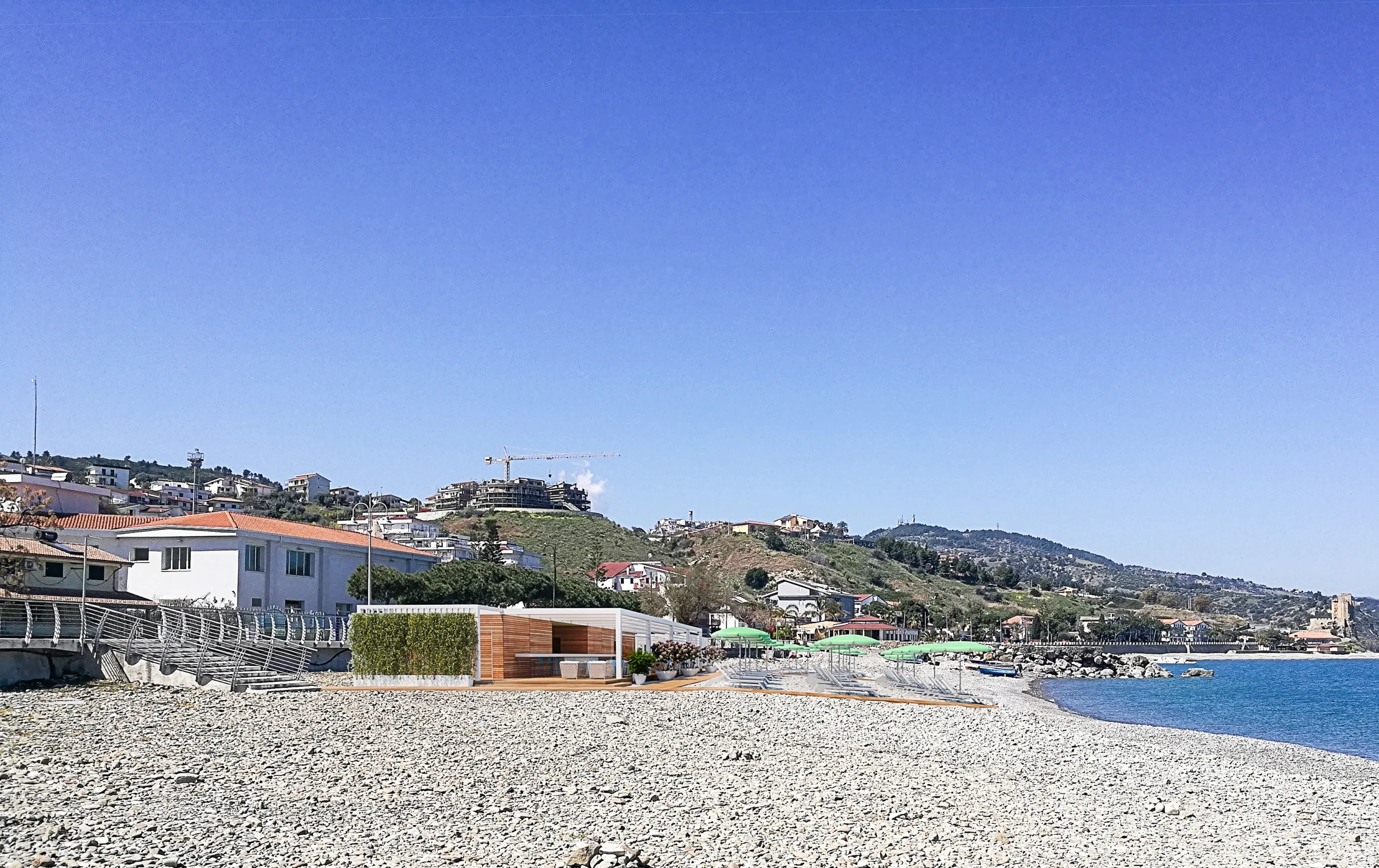 progetto per lidi estivi - Roseto Capo Spulico - foto inserimento 02